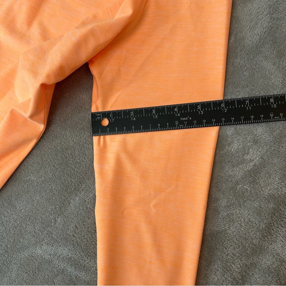 Peter Millar Long Sleeve Polo Shirt‎ Women's Crown Performance Orange Size M